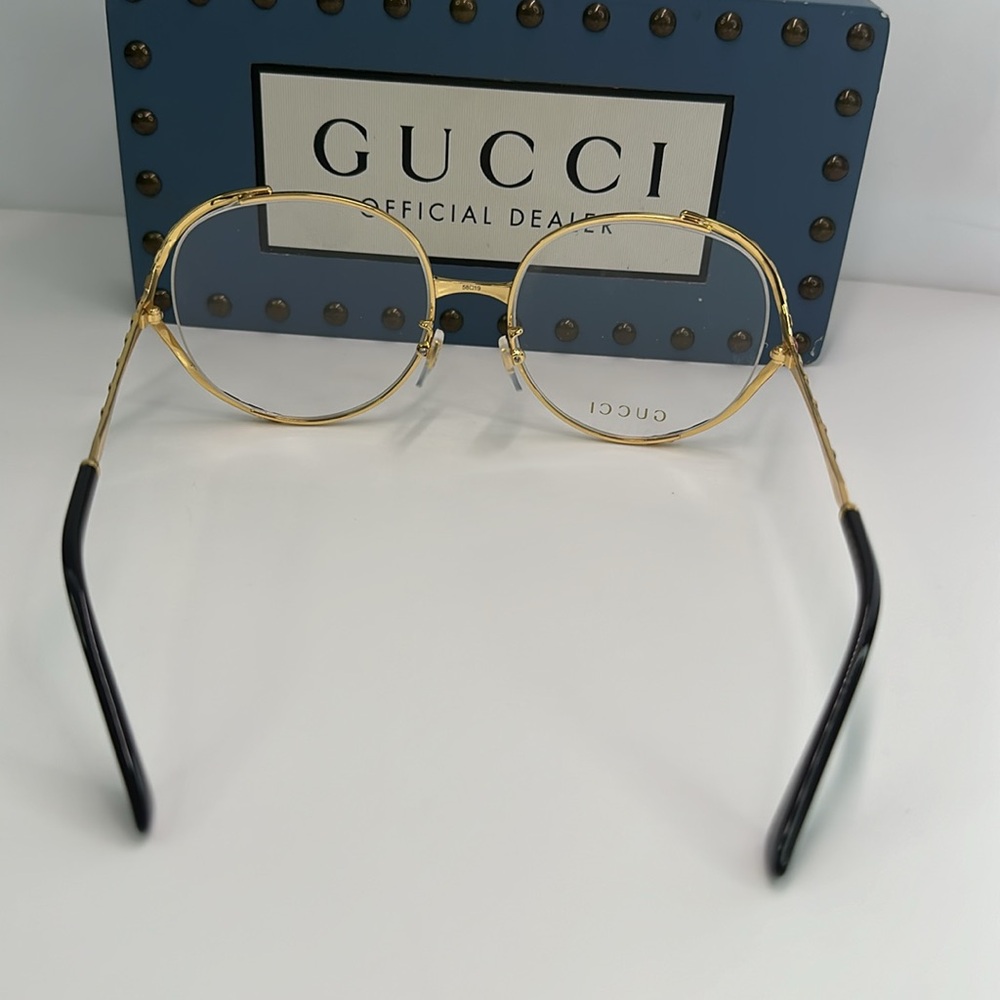 New Authentic Gucci GG0596OA - Alternate Fit Eyeglasses Women - Picture 8 of 14